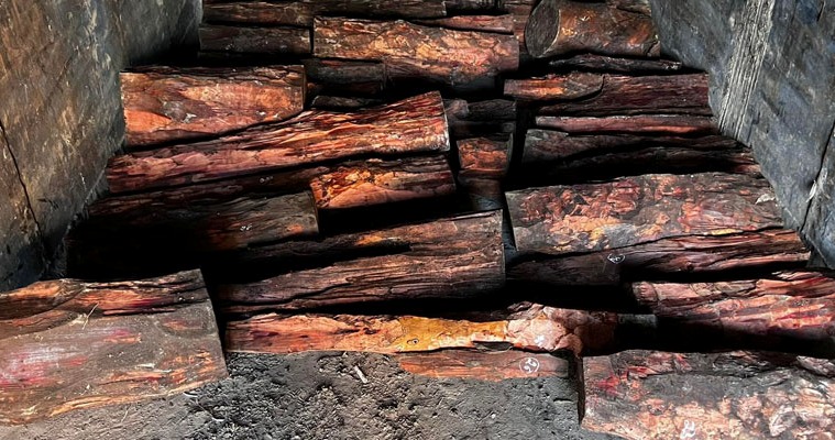 कपिलवस्तुमा साढे ६ क्युन्टल रक्तचन्द सहीत ८ जना नियन्त्रणमा